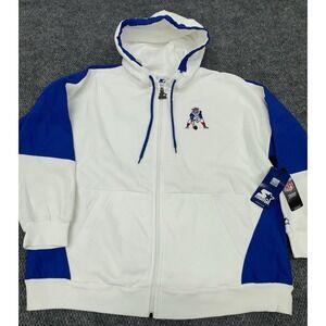 New England Patriots Starter Women's XXL (2XL) Scrimmage Full-Zip Hoodie Jacket
